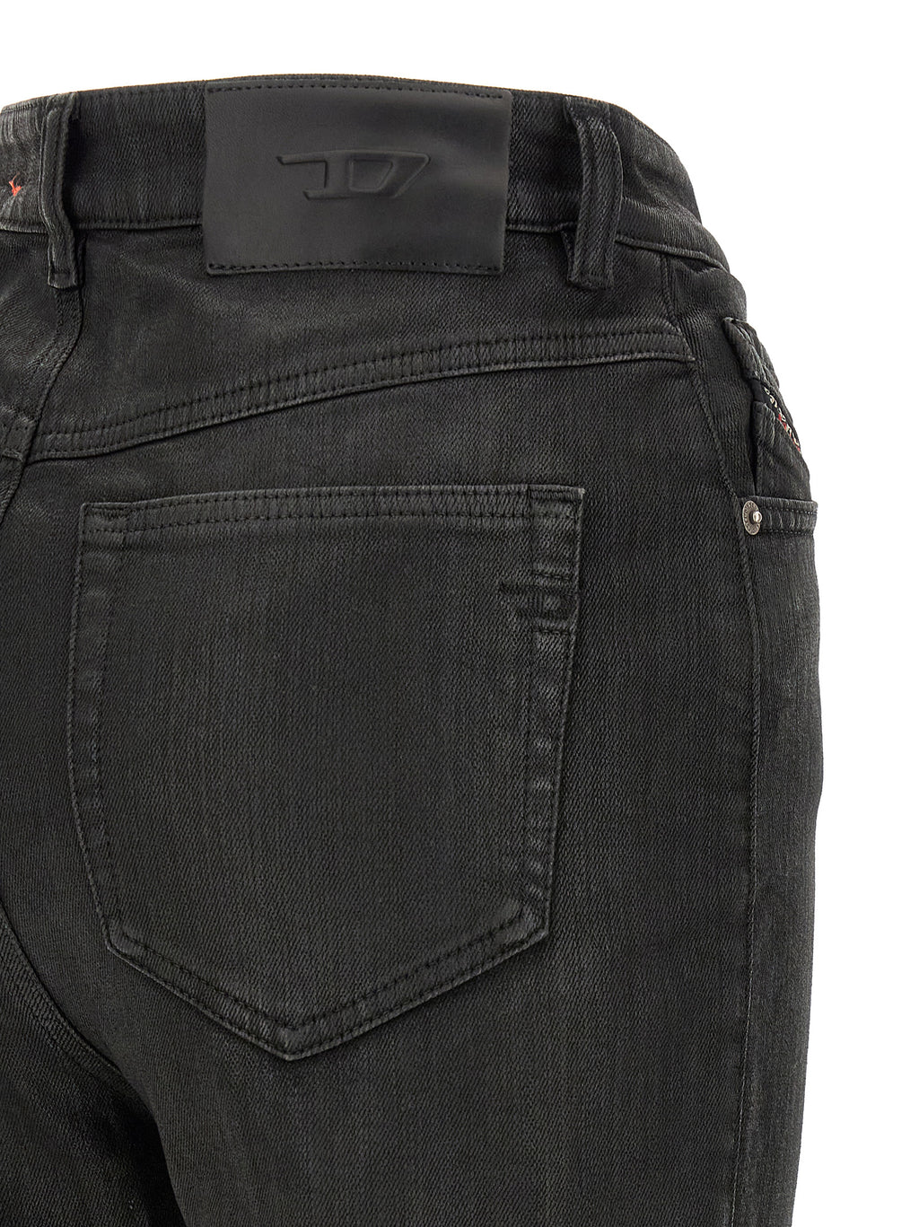 Diesel | Black Cotton Slim Fit Jeans