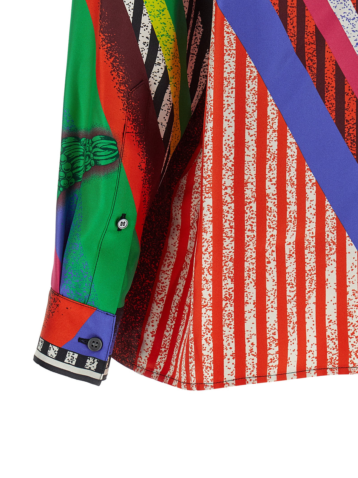 Versace | Multicolor Silk Blouse