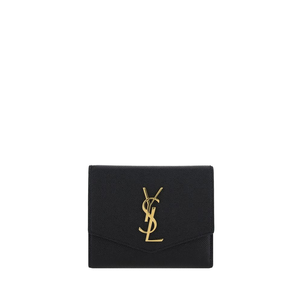 Saint Laurent | Black Calf Leather Bos Taurus Wallet