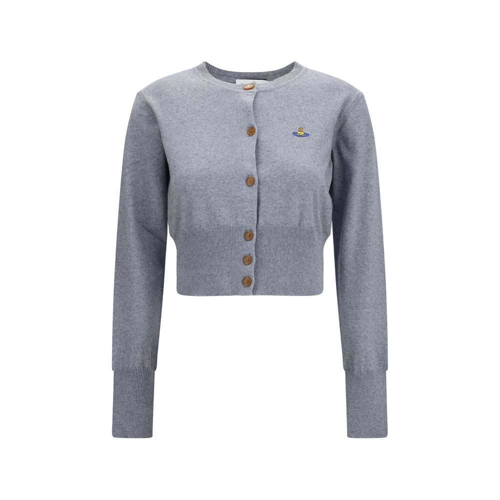 Vivienne Westwood | Gray Cotton Cardigan