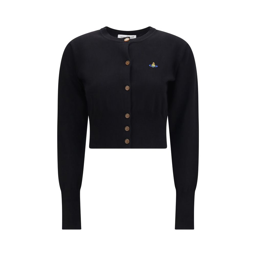 Vivienne Westwood | Black Cotton Cardigan