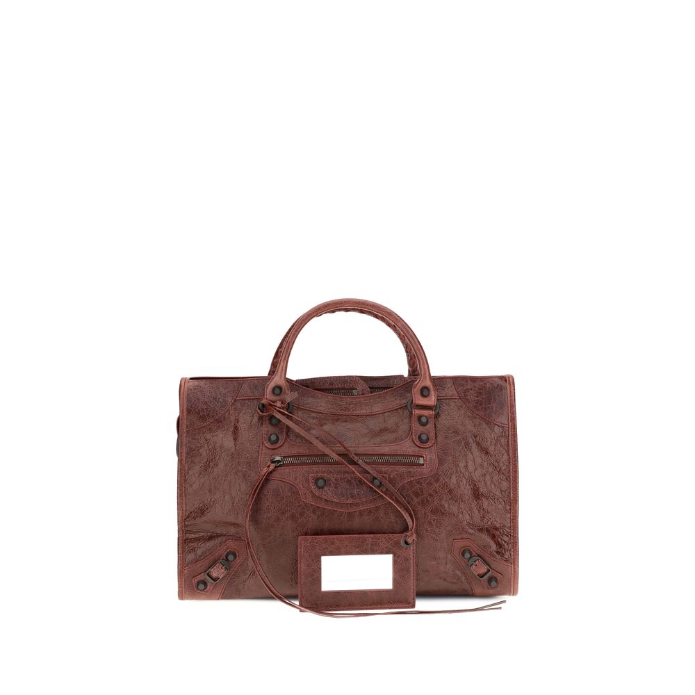 Balenciaga | Bordeaux Lamb Ovis Aries Handbag