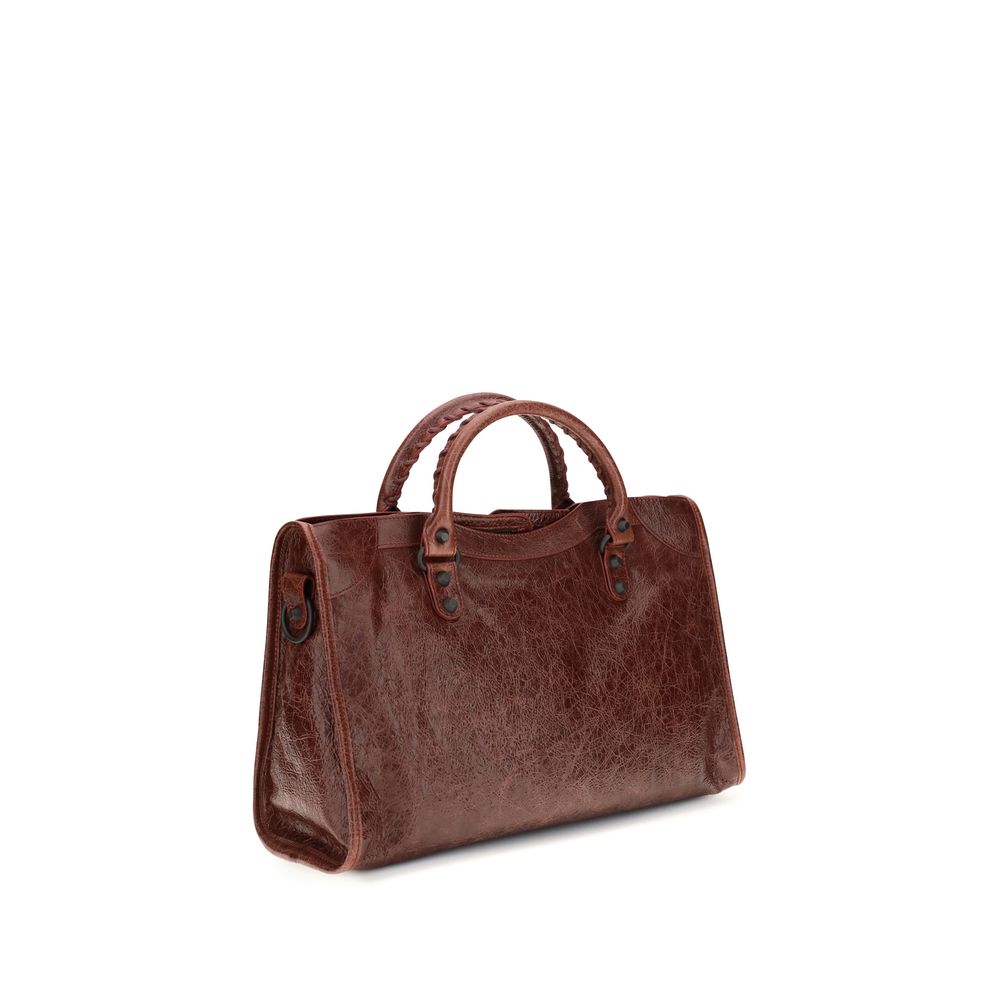 Balenciaga | Bordeaux Lamb Ovis Aries Handbag