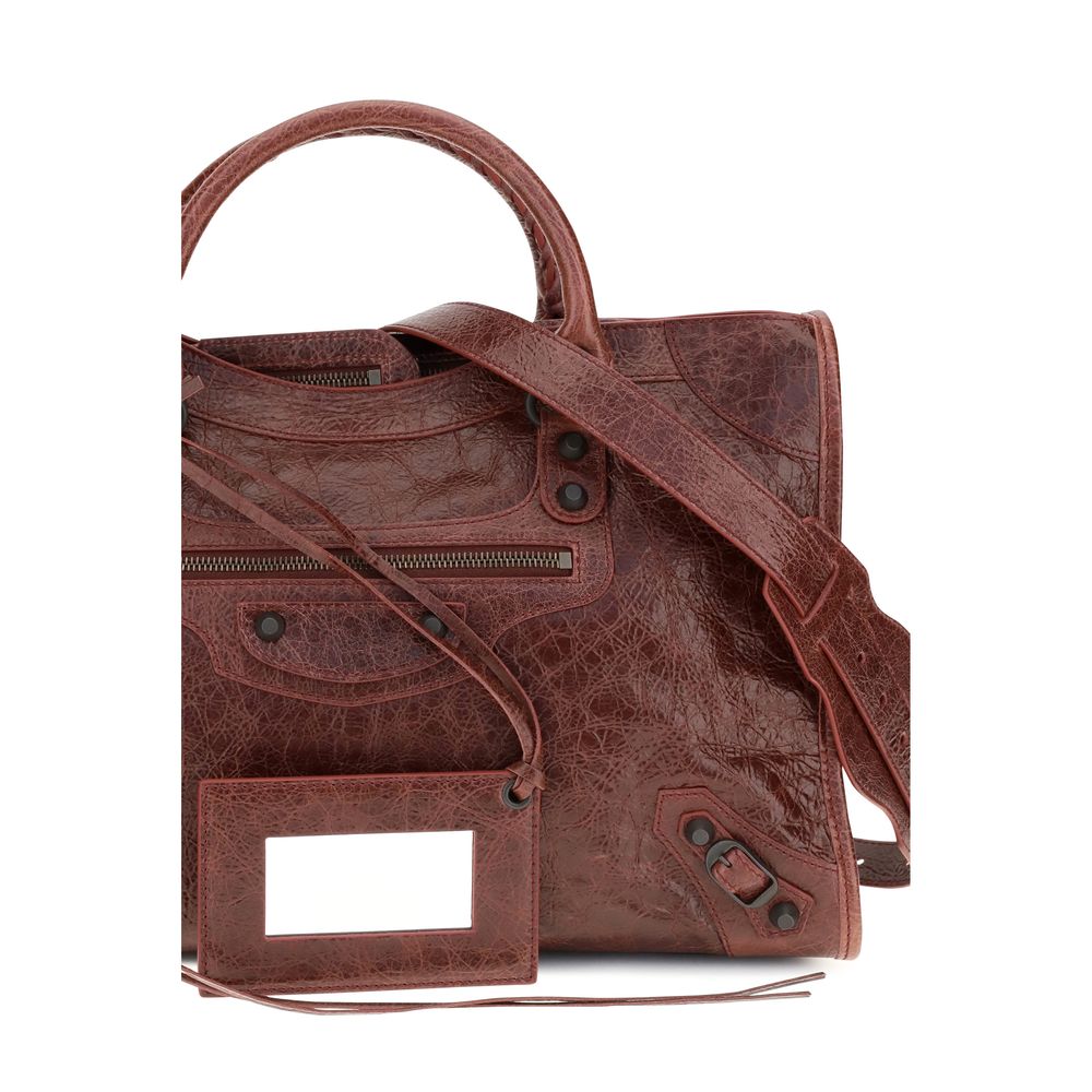 Balenciaga | Bordeaux Lamb Ovis Aries Handbag