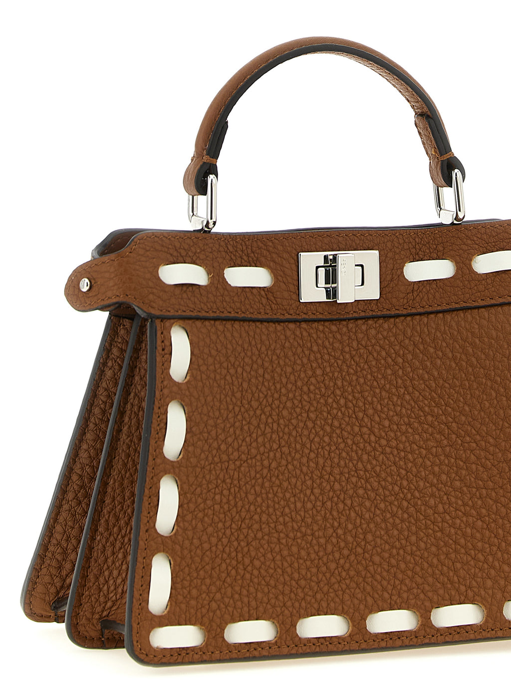 Fendi | Brown Calfskin Handbag