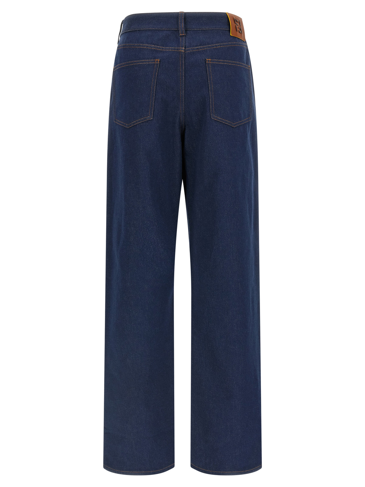 Fendi | Blue Cotton Jeans Denim