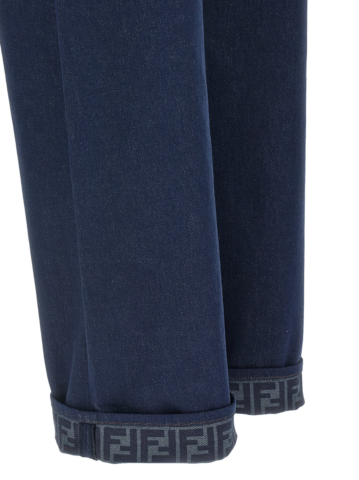 Fendi | Blue Cotton Jeans Denim