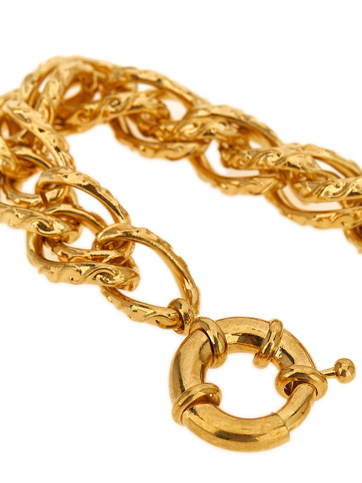 Saint Laurent | Gold Brass Bracelet