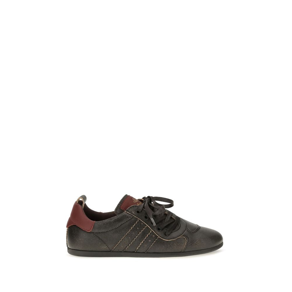Vivienne Westwood | Black Calf Leather Bos Taurus Sneakers