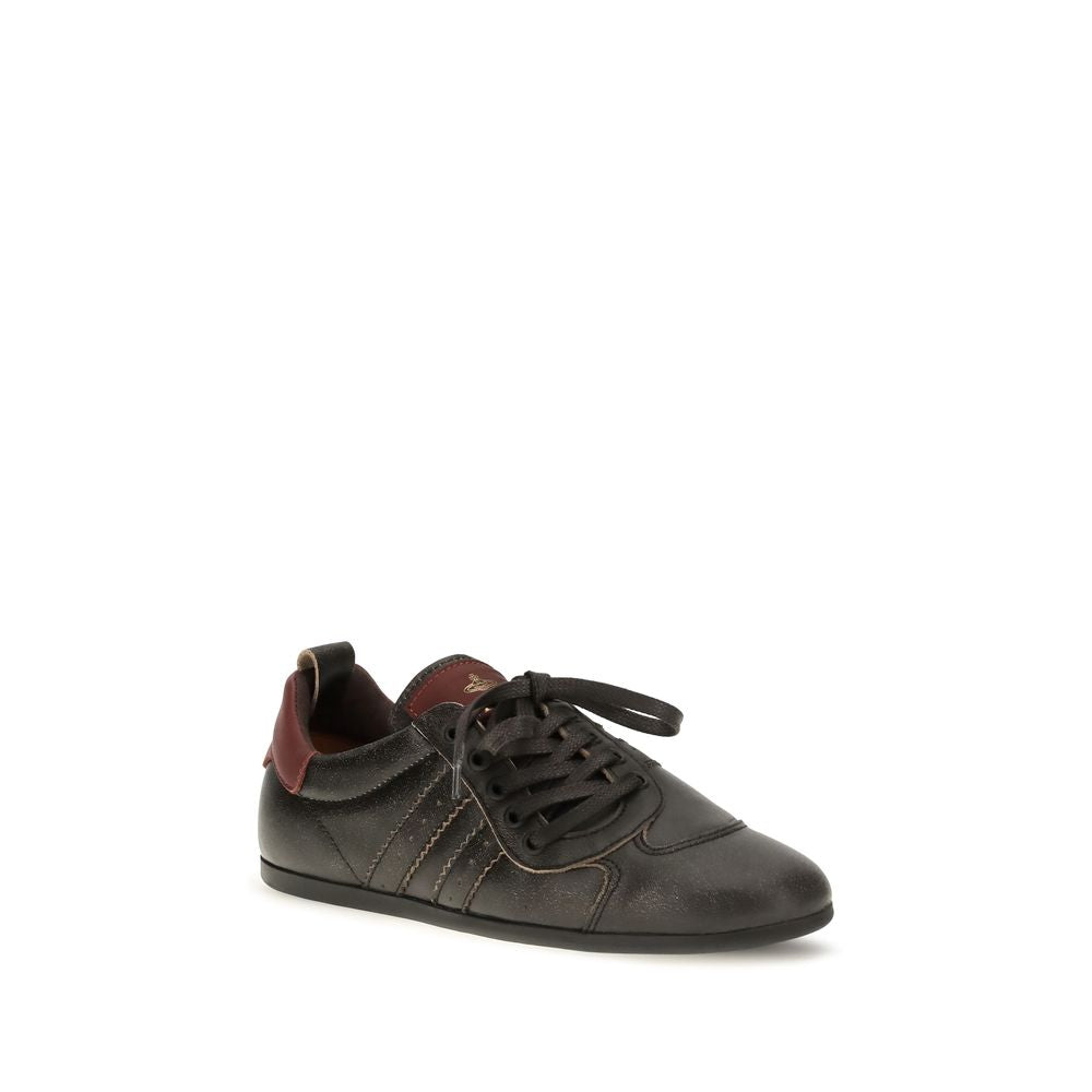 Vivienne Westwood | Black Calf Leather Bos Taurus Sneakers