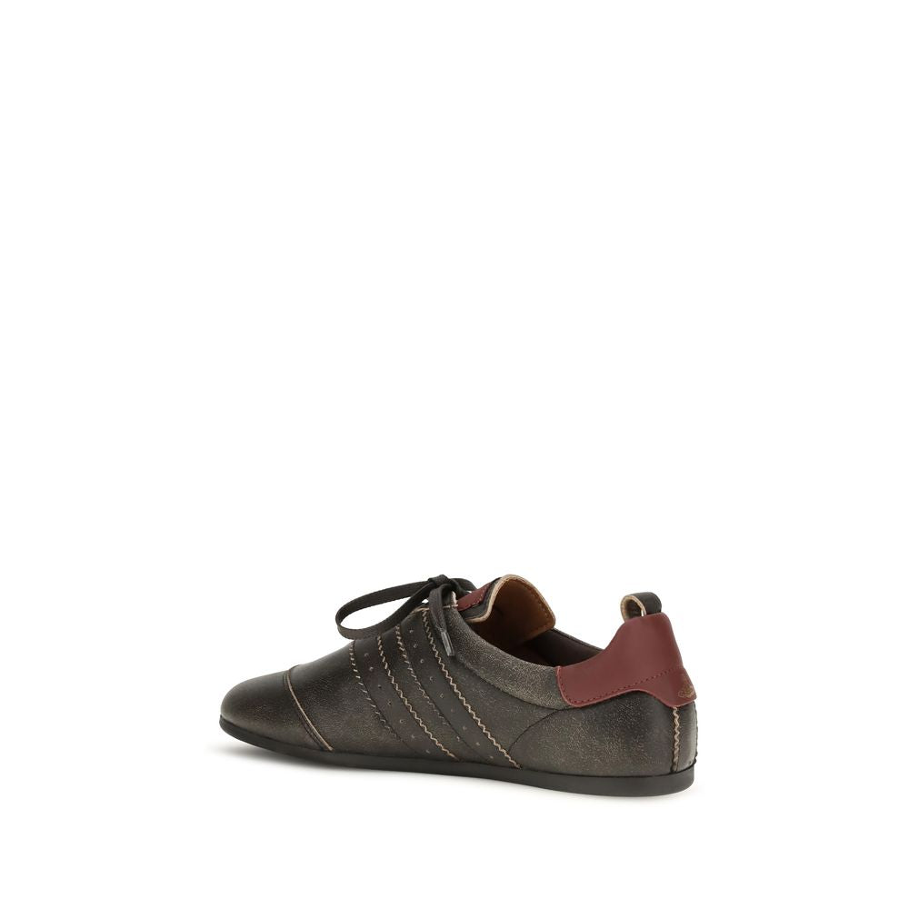 Vivienne Westwood | Black Calf Leather Bos Taurus Sneakers