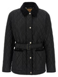 Burberry | Black Polyamide Full-Length Jacket
