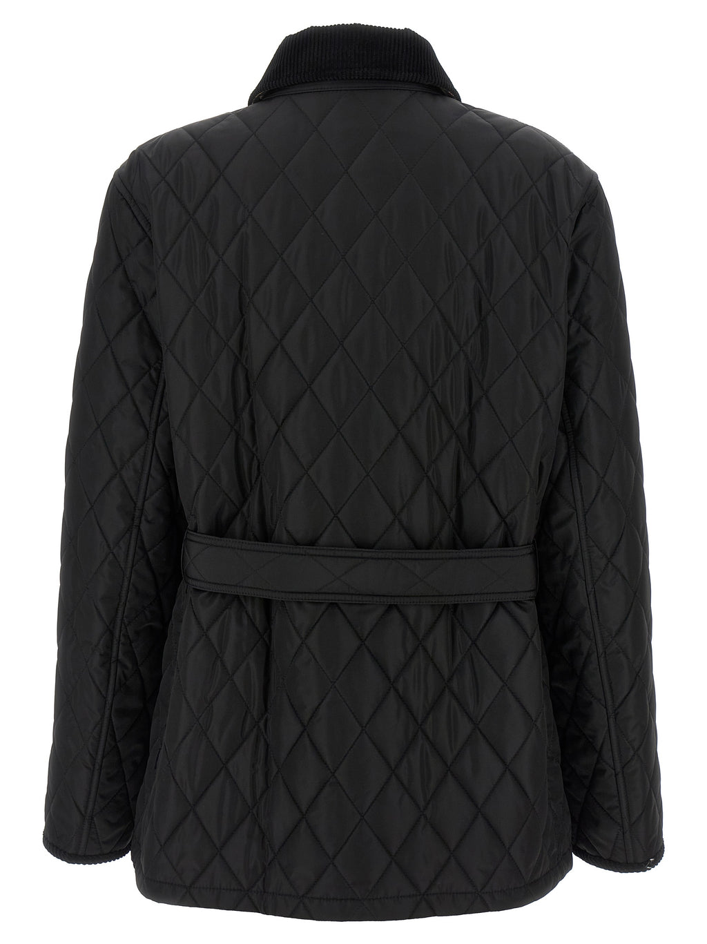 Burberry | Black Polyamide Full-Length Jacket