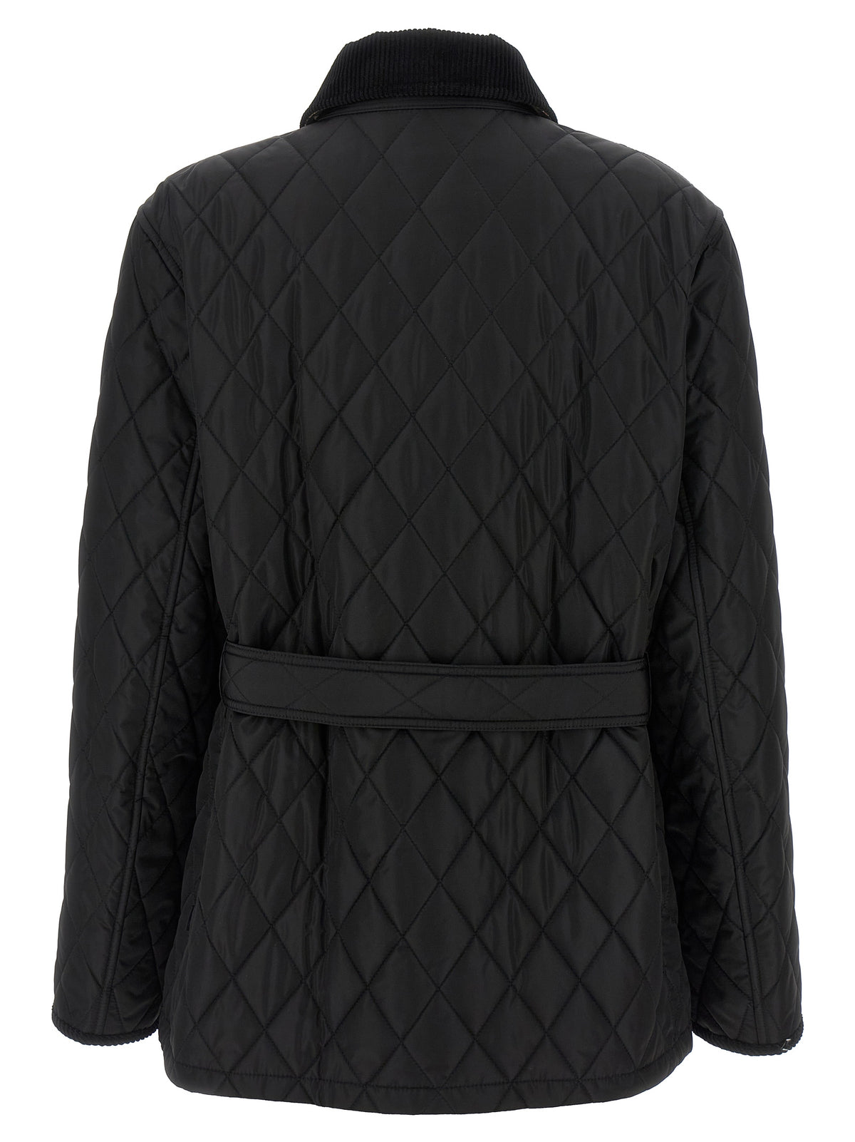 Burberry | Black Polyamide Full-Length Jacket