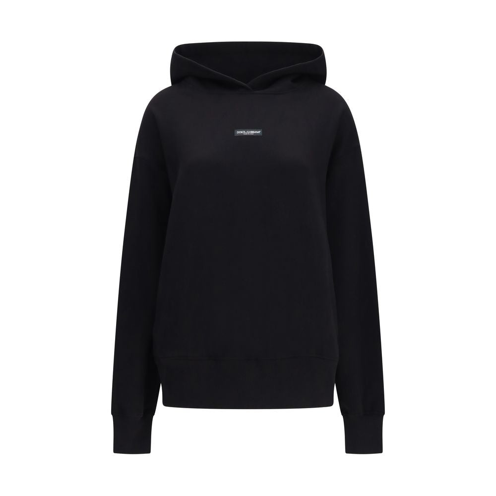 Dolce & Gabbana | Black Cotton Sweatshirt