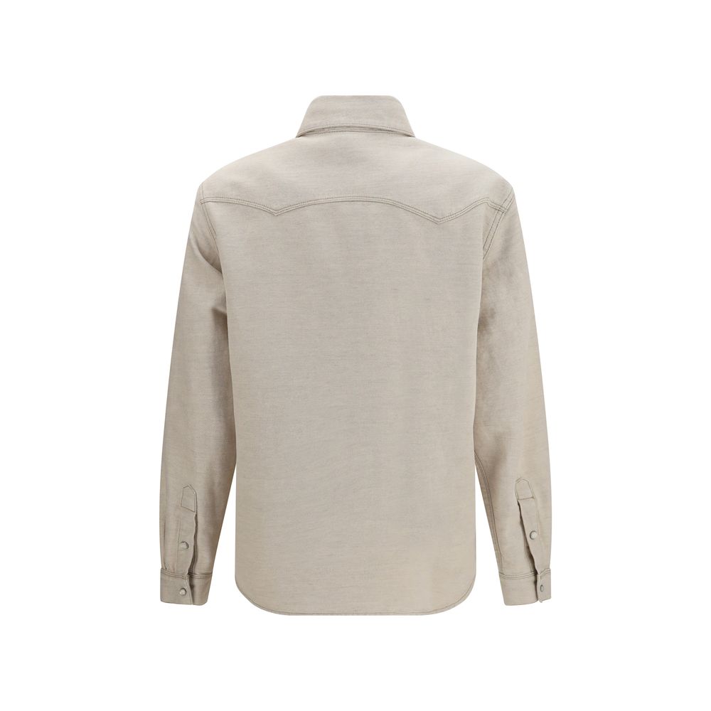 Fendi | Beige Denim Shirt