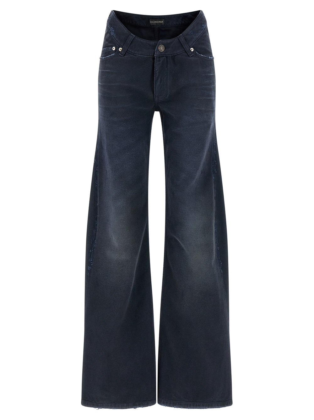 Balenciaga | Blue Cotton Flared Jeans