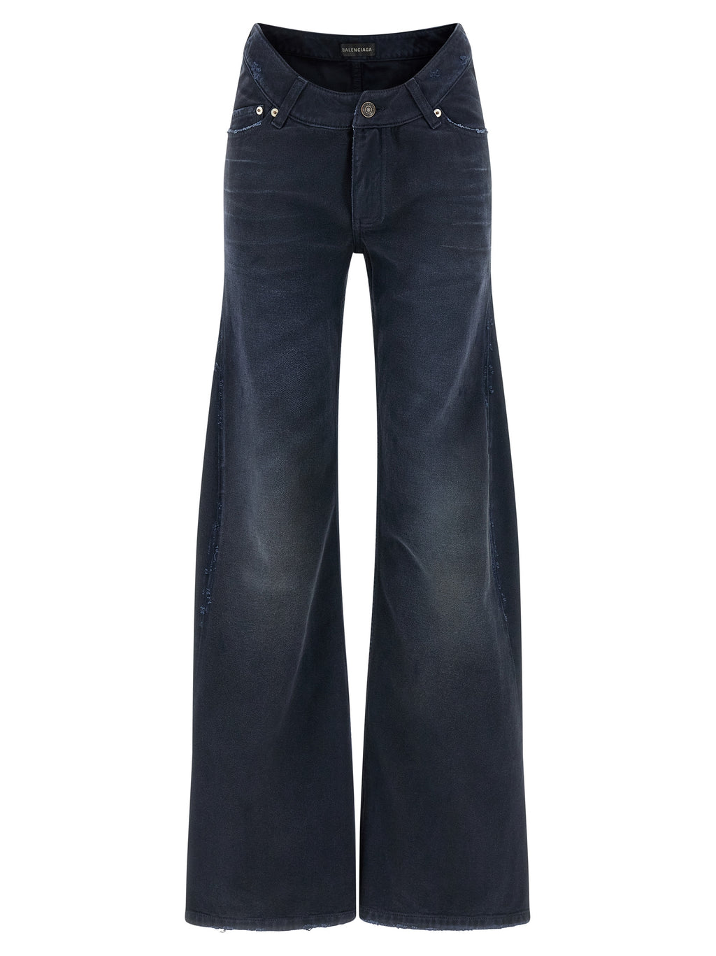 Balenciaga | Blue Cotton Flared Jeans