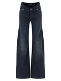 Balenciaga | Blue Cotton Flared Jeans