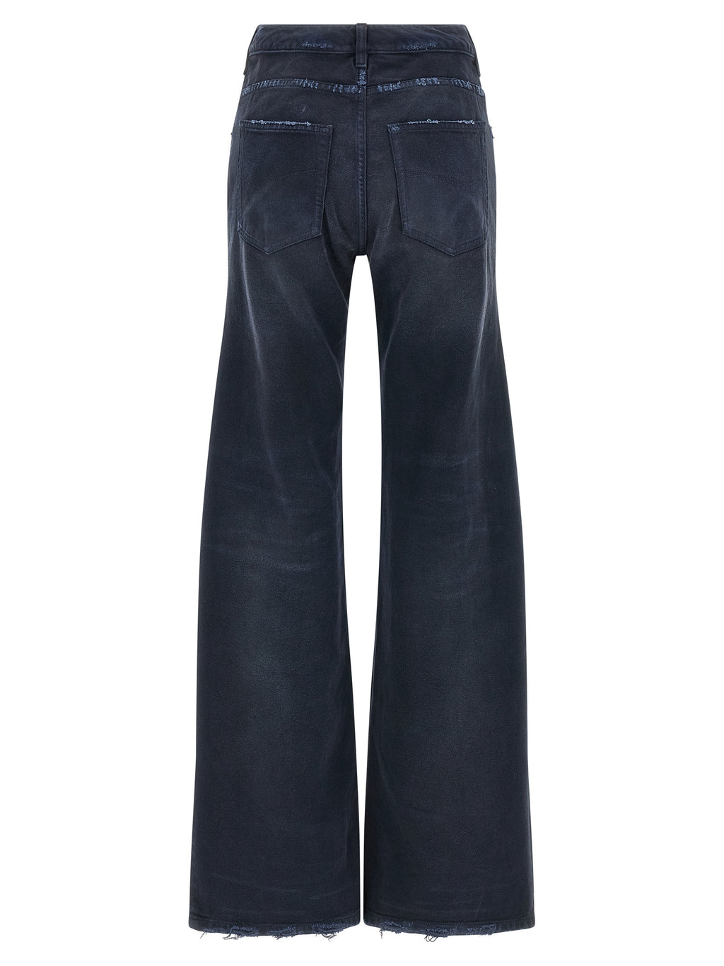 Balenciaga | Blue Cotton Flared Jeans