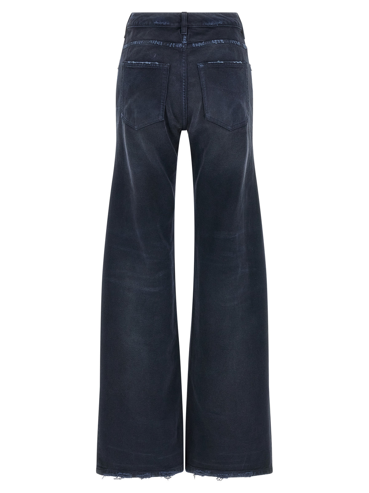 Balenciaga | Blue Cotton Flared Jeans