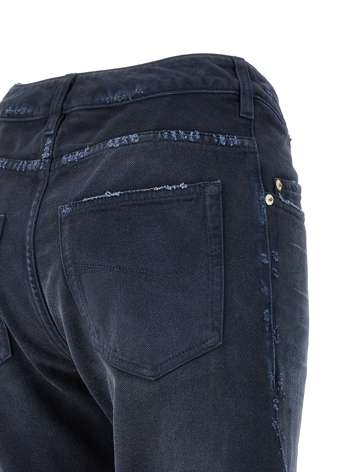 Balenciaga | Blue Cotton Flared Jeans