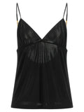 Saint Laurent | Black Viscose Tank Tops