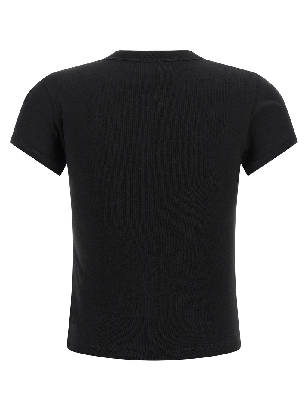 Saint Laurent | Black Cotton T-Shirt