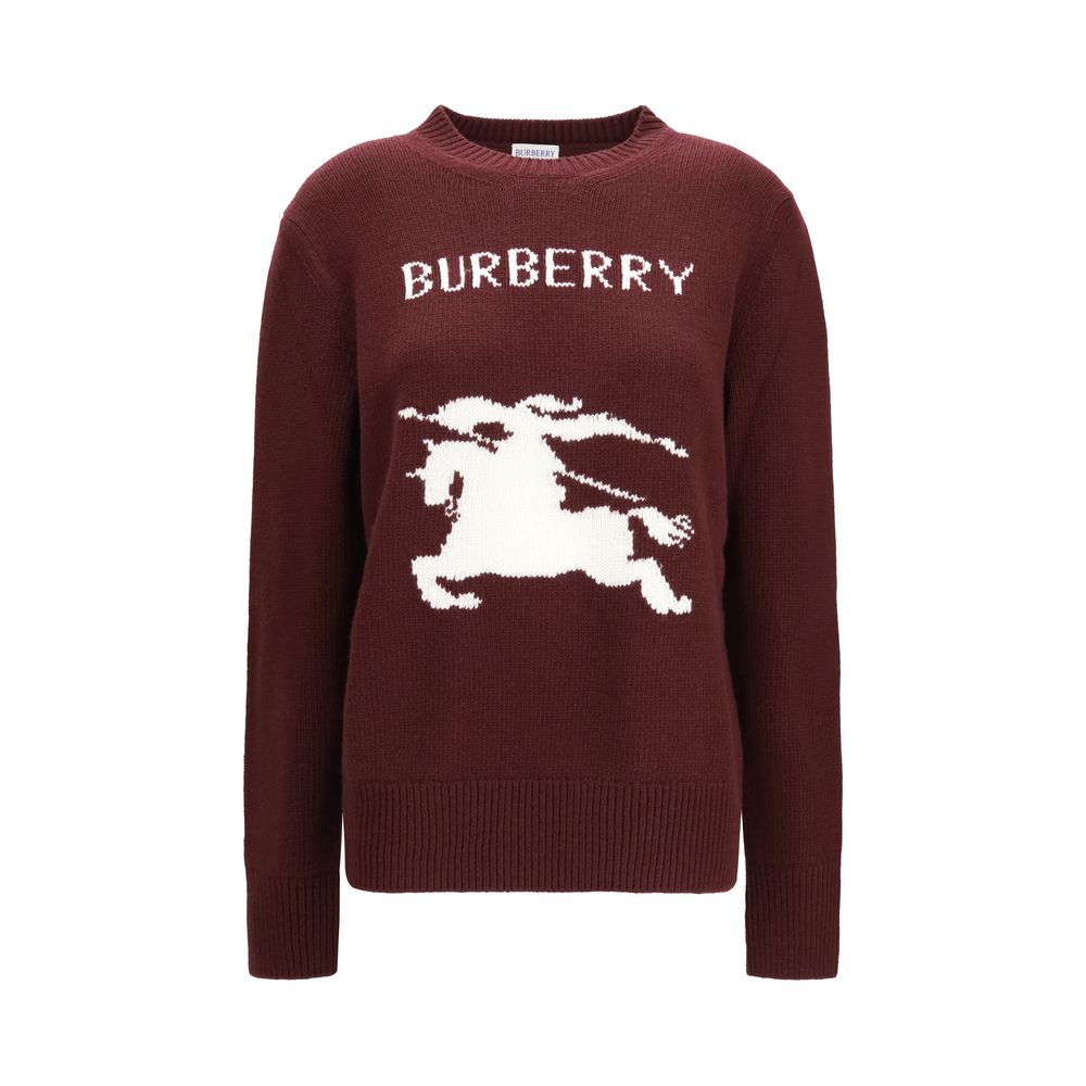 Burberry | Bordeaux Wool Oves Aries Sweatshirt