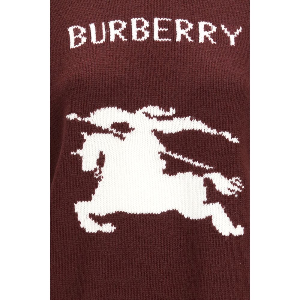 Burberry | Bordeaux Wool Oves Aries Sweatshirt