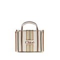 Chloé | Beige Cotton Shoulder Bag