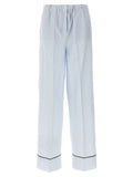 Prada | Blue Cotton Casual Pants
