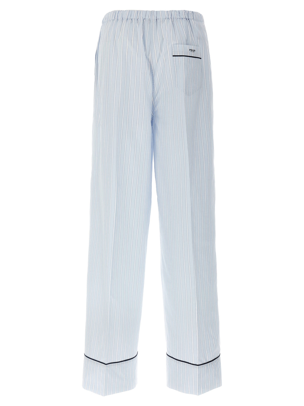 Prada | Blue Cotton Casual Pants