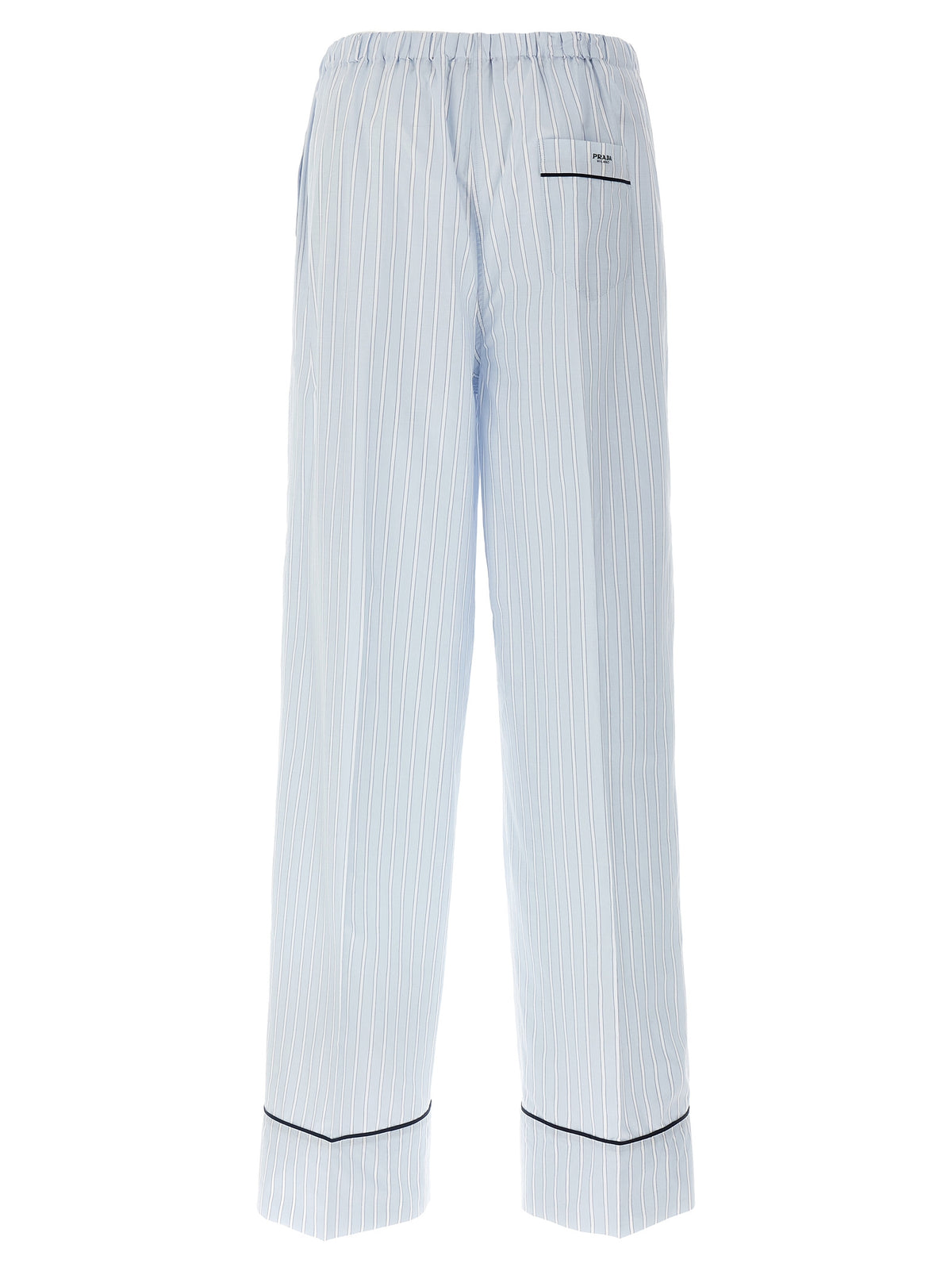 Prada | Blue Cotton Casual Pants