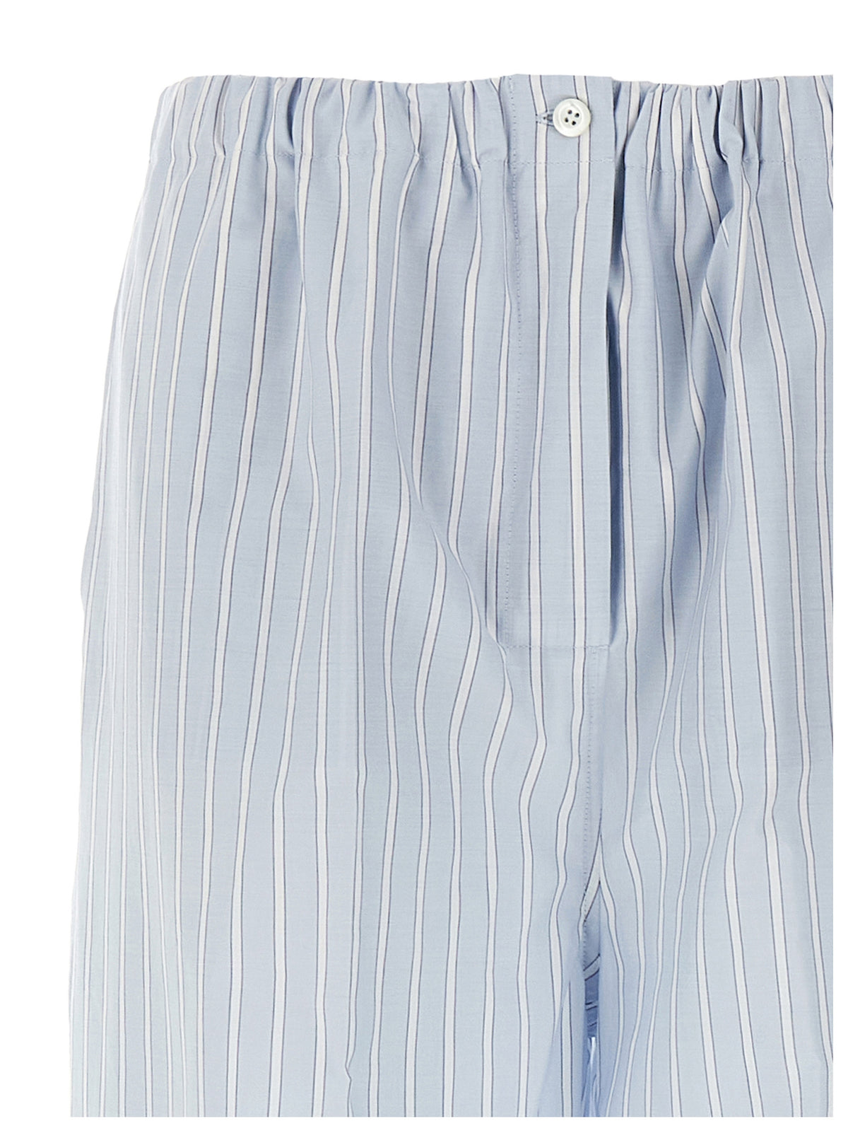 Prada | Blue Cotton Casual Pants