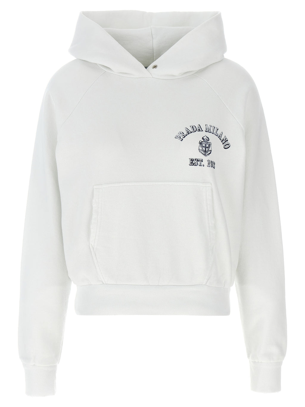 Prada | White Cotton Sweatshirt
