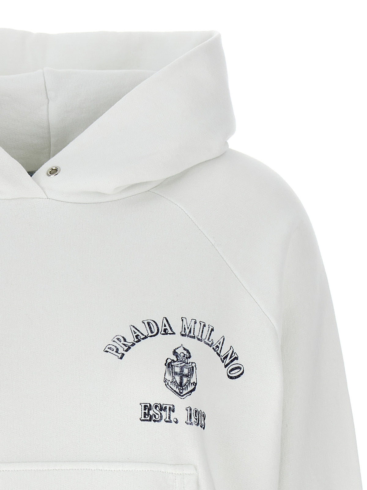 Prada | White Cotton Sweatshirt