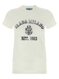 Prada | White Cotton T-Shirt