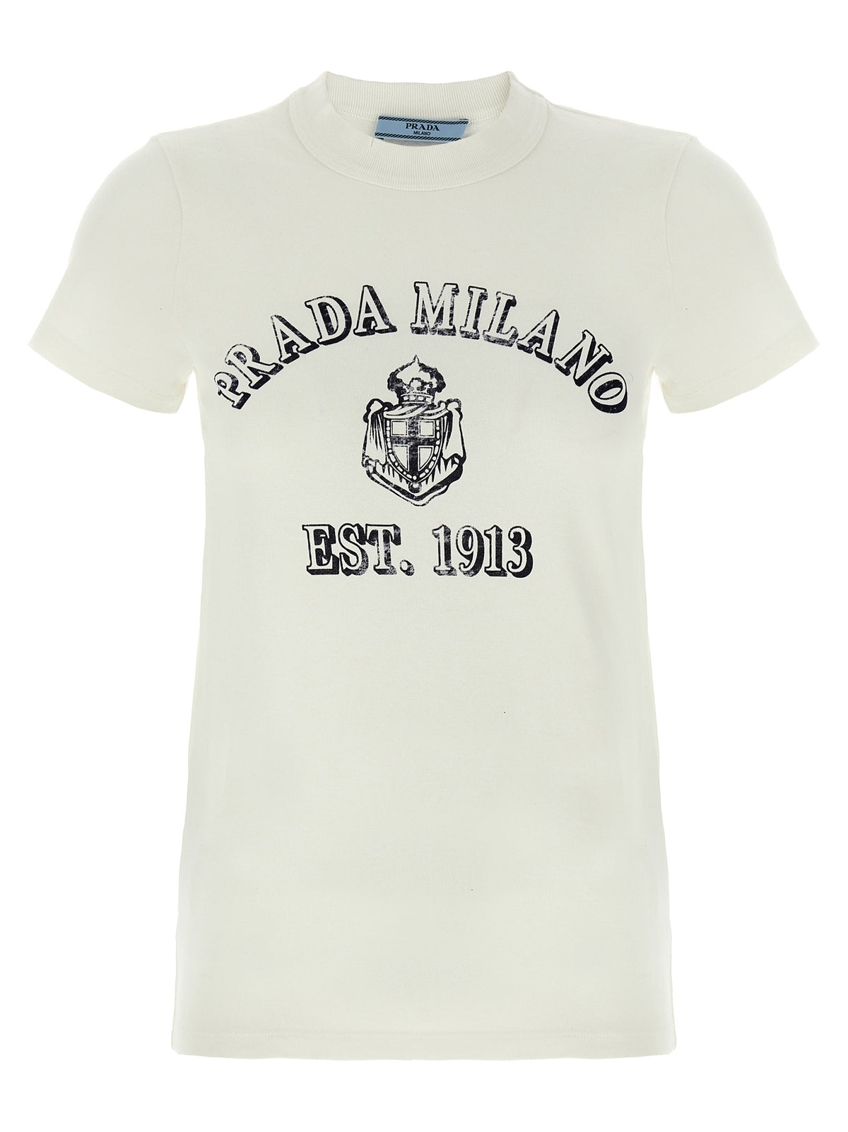 Prada | White Cotton T-Shirt