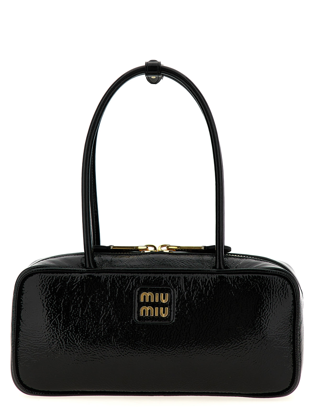 Miu Miu | Black Lamb Leather Handbag
