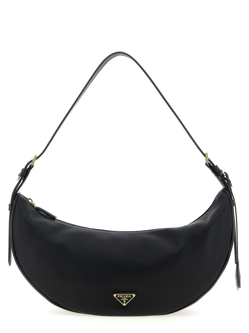 Prada | Black Calfskin Shoulder Bag