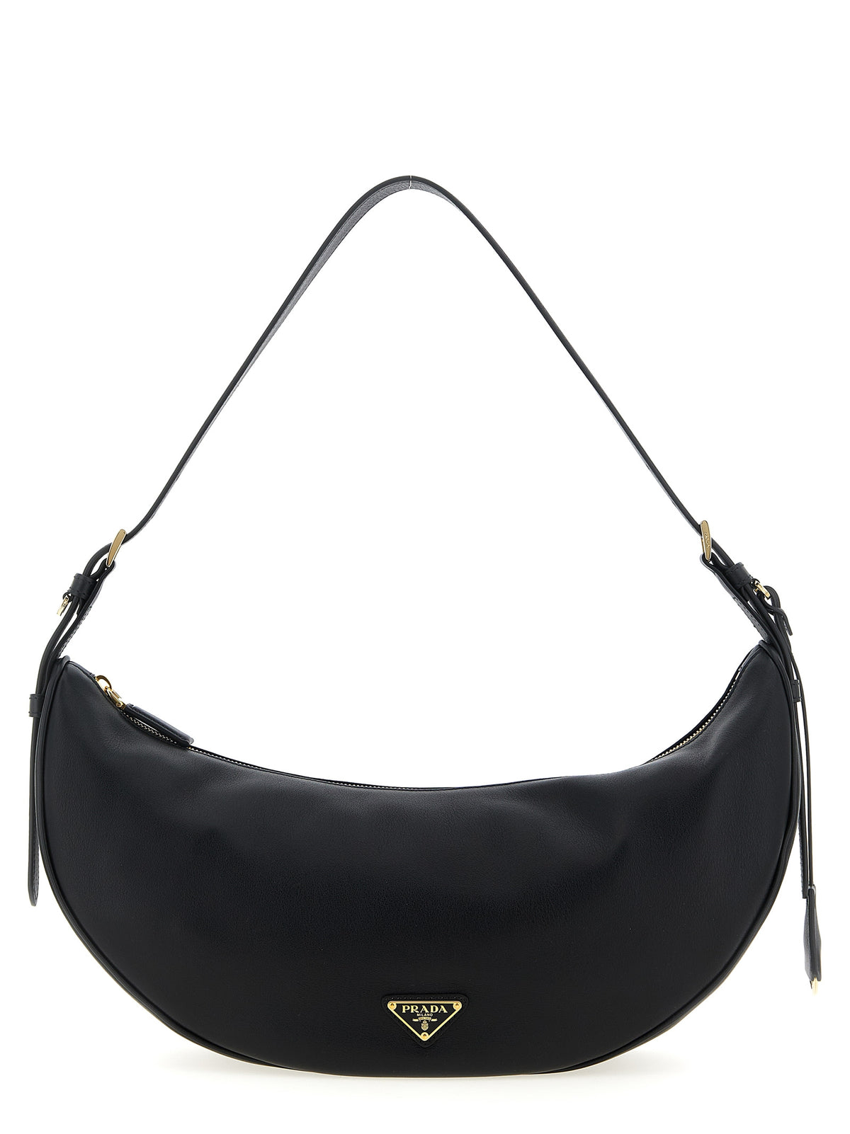 Prada | Black Calfskin Shoulder Bag