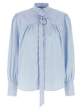 Prada | Blue Cotton Blouse