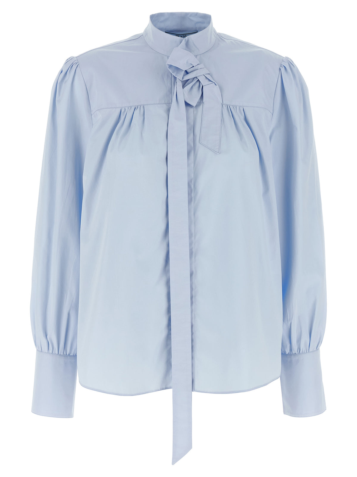 Prada | Blue Cotton Blouse