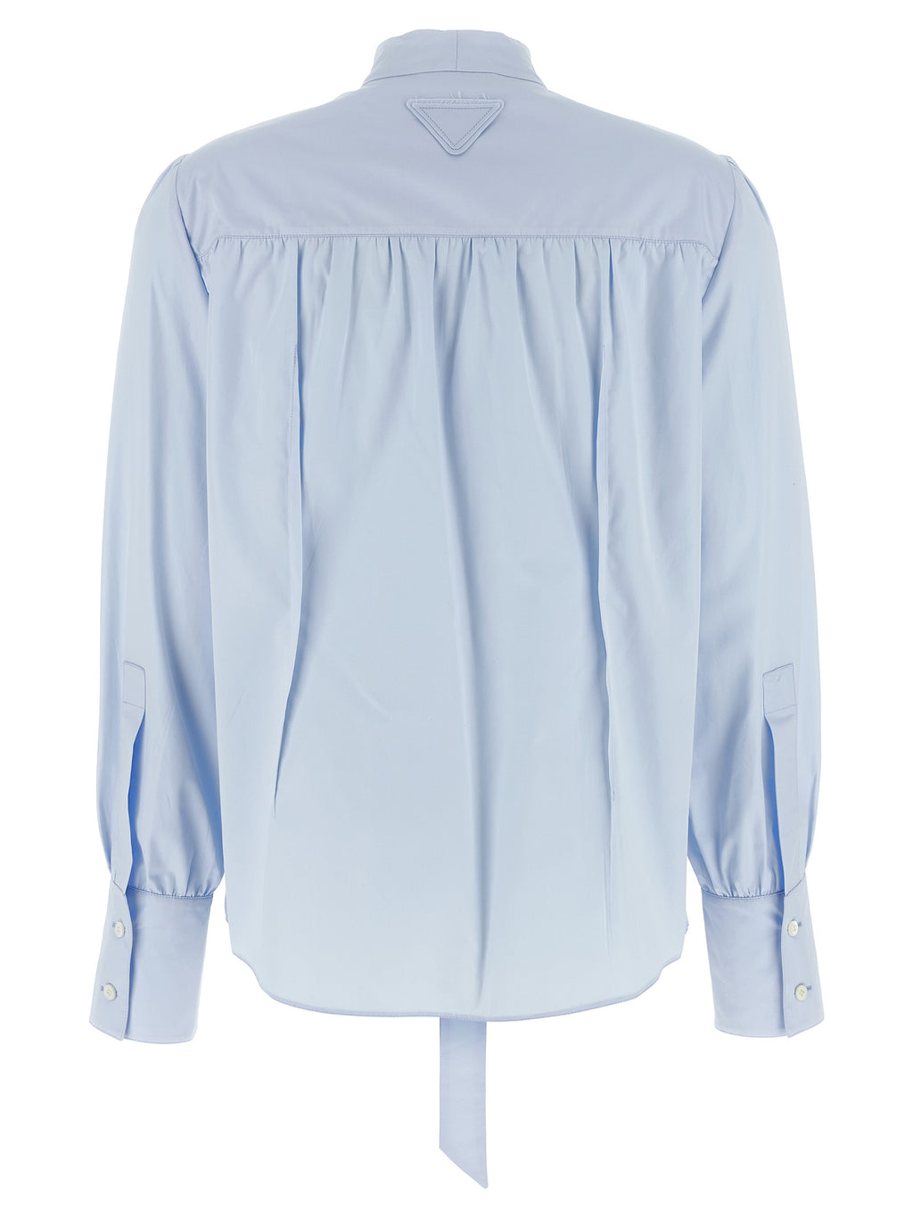 Prada | Blue Cotton Blouse