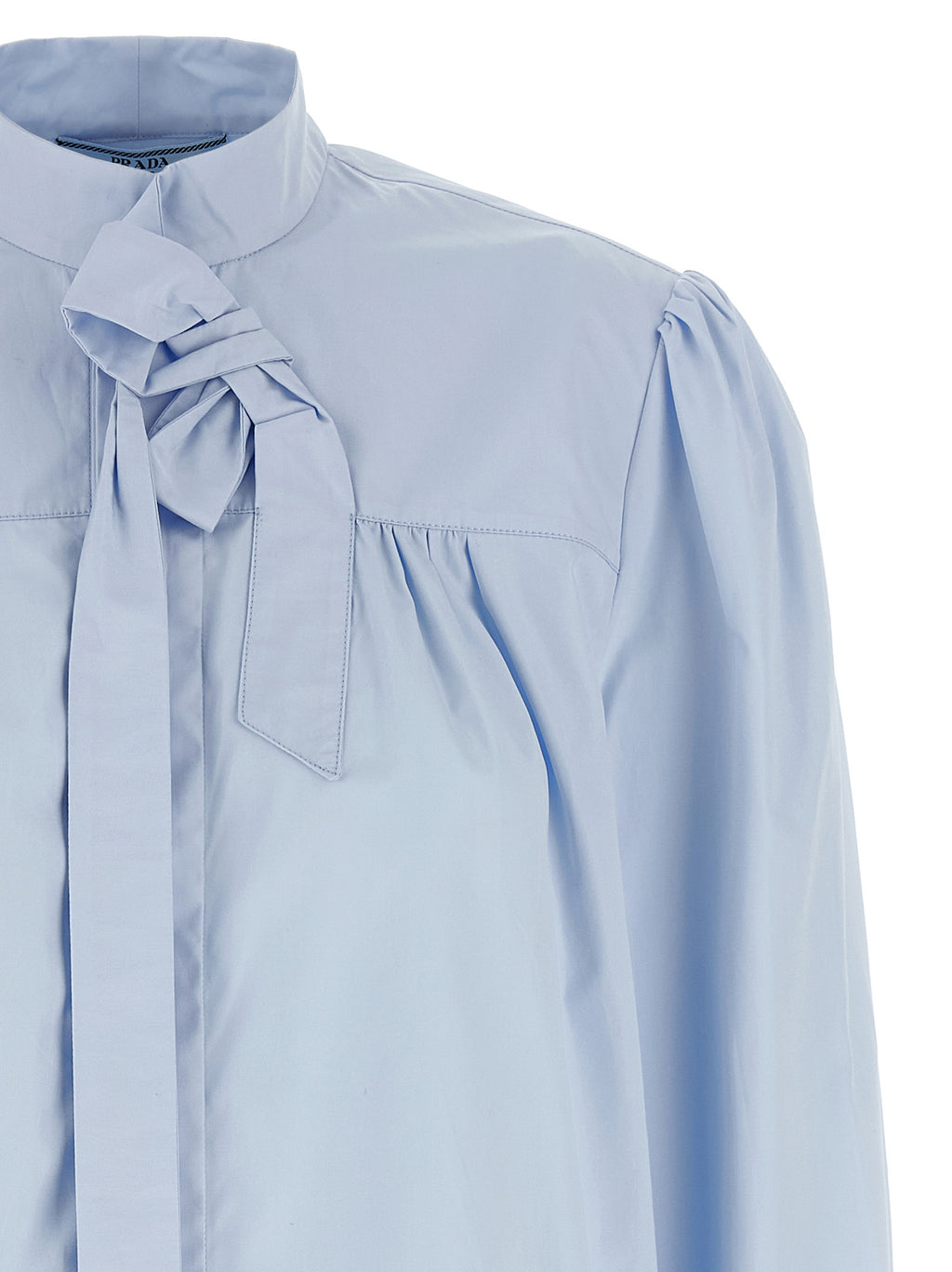 Prada | Blue Cotton Blouse