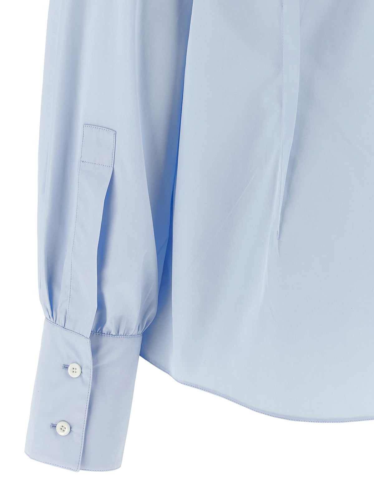 Prada | Blue Cotton Blouse
