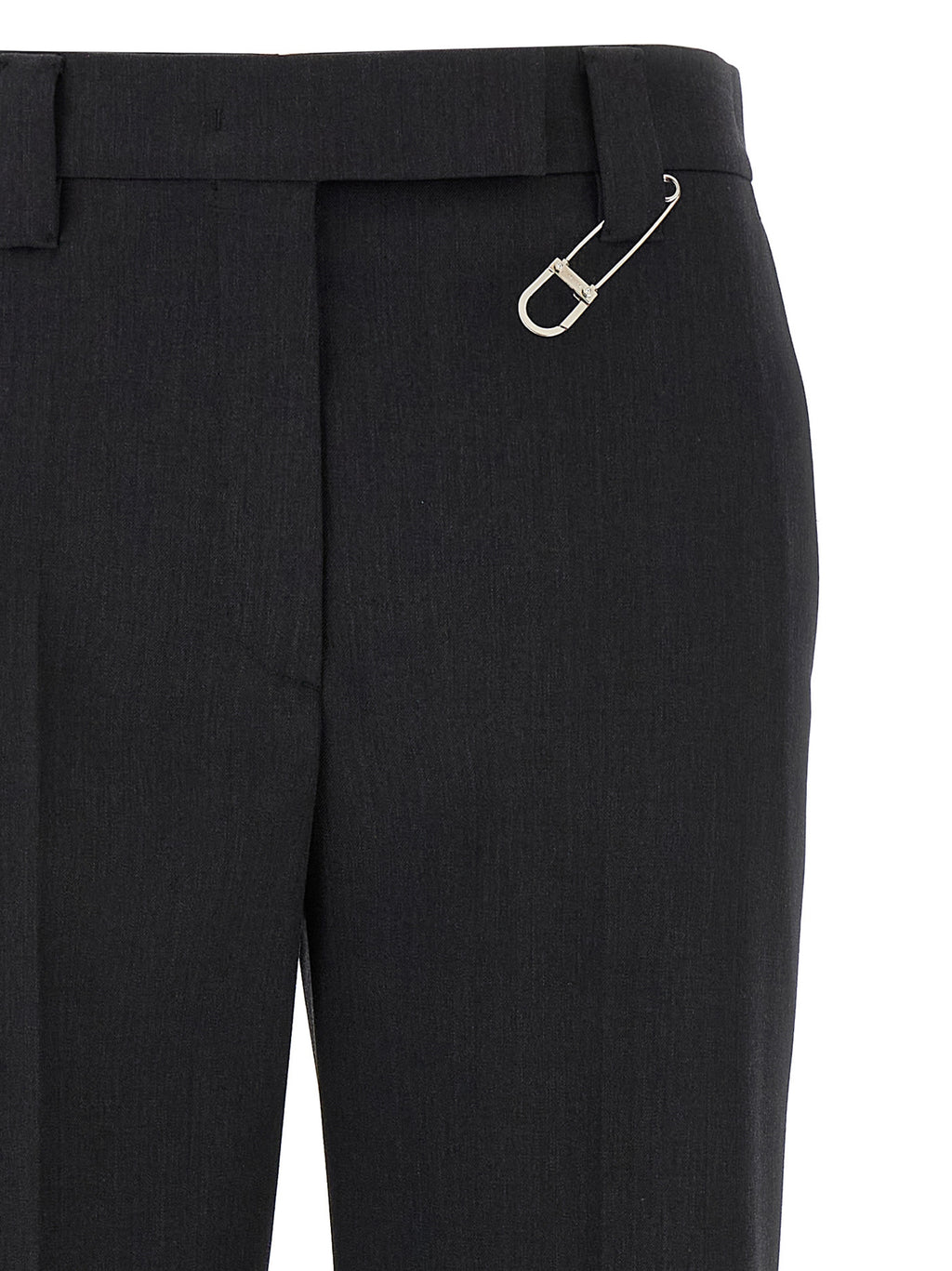 Prada | Gray Virgin Wool Dress Pants