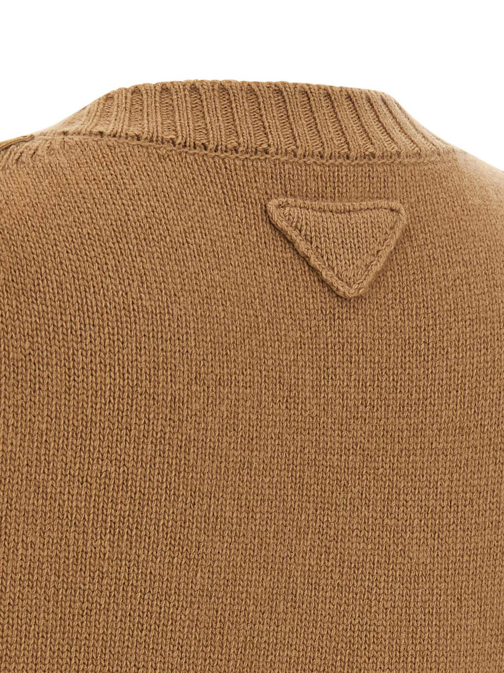Prada | Brown Virgin Wool Cardigan