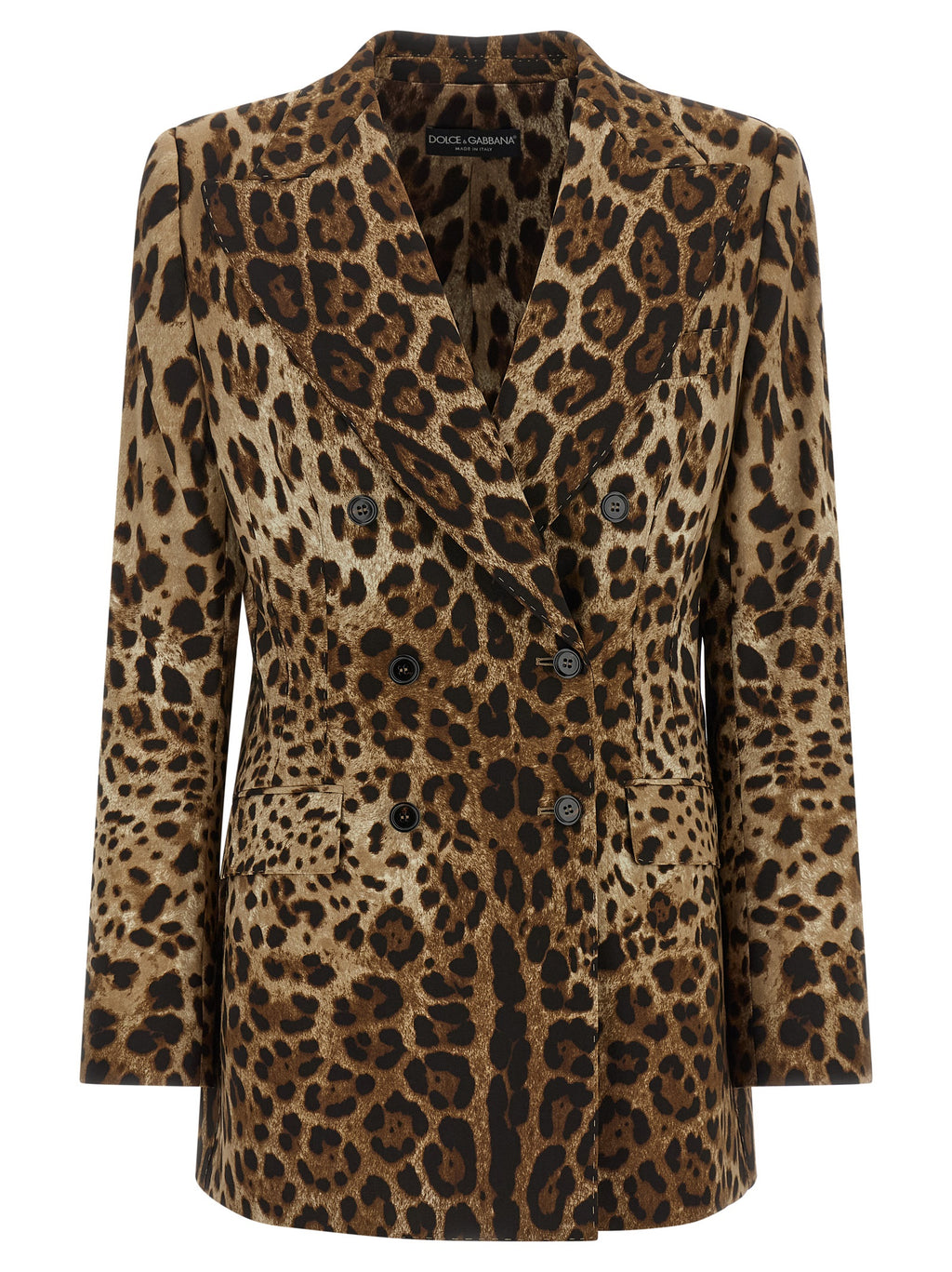 Dolce & Gabbana | Brown Wool Blazer